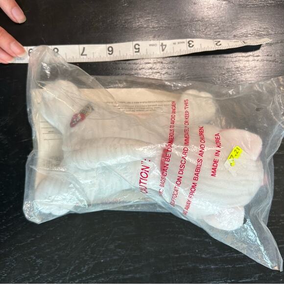 Tonka Pound Pur-r-ries- white gray striped pink cat 80s toys original bag - Picture 6 of 9